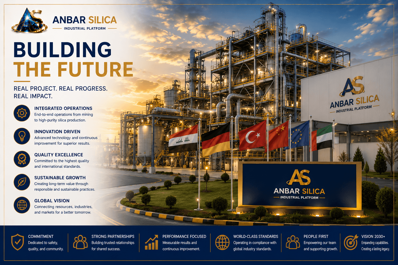 Anbar Silica building the future industrial platform