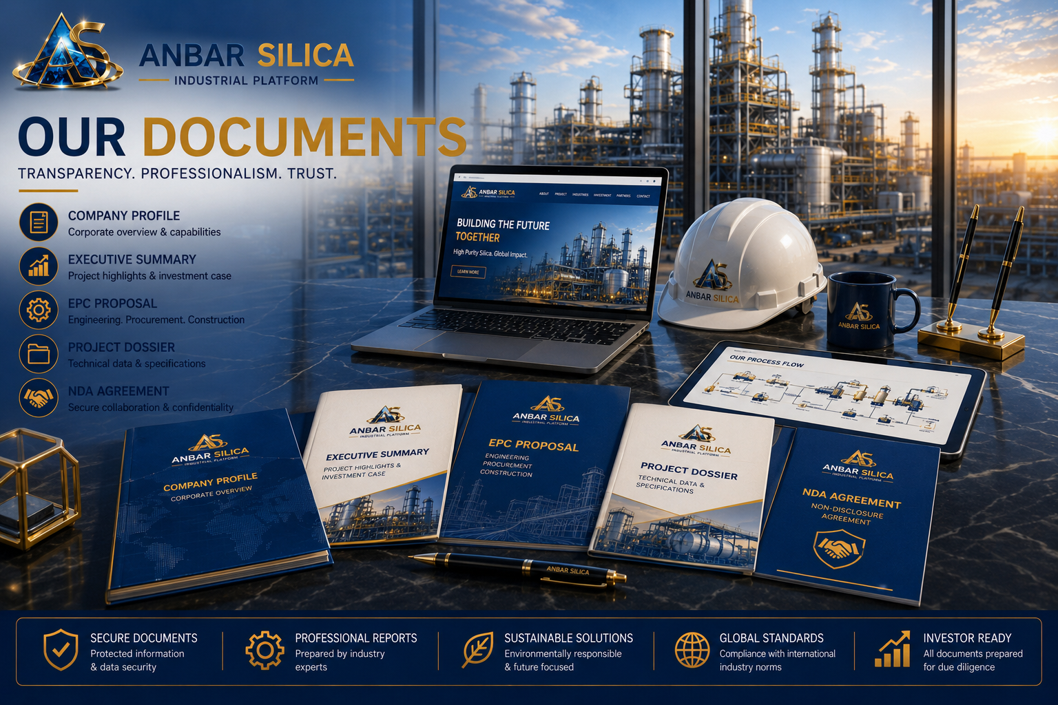 Anbar Silica corporate documents